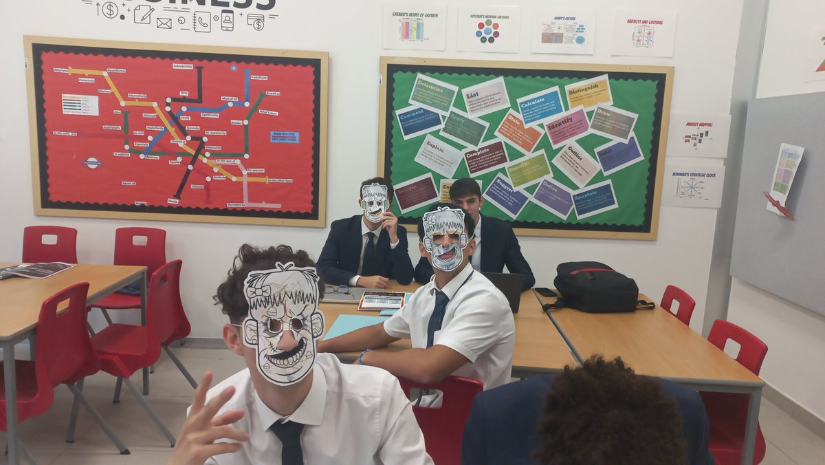 KCD_Business's tweet photo. How to make Econ fun! Our Year 12 students were learning about scarcity through a zombie-style apocalypse! @KentCollegeDXB @tutor2uEcon https://t.co/Z73mOmHRqq