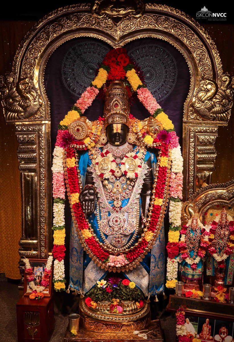 ISKCONPune's tweet photo. 🗓14-10-2023🙏🌷Today's Darshan🌷
🌷Sri Balaji🌷
🚩@ISKCONNVCCPune🚩
.
.
#ISKCONNVCC #ISKCONPune #ISKCON
#ISKCONNVCCPune #PUNE #DailyDarshan
#Saturday #13thoctober #13thoctober2023
#nvcc #radhavrindavanchandra
#iskcondesiretree #harekrsnatv
#harekrsnatelevision #radhakrishna https://t.co/8xvSDh4M0x