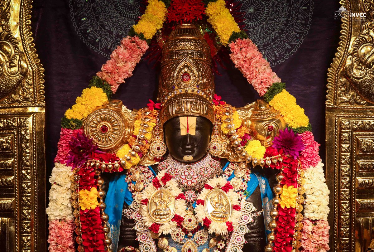 ISKCONPune's tweet photo. 🗓14-10-2023🙏🌷Today's Darshan🌷
🌷Sri Balaji🌷
🚩@ISKCONNVCCPune🚩
.
.
#ISKCONNVCC #ISKCONPune #ISKCON
#ISKCONNVCCPune #PUNE #DailyDarshan
#Saturday #13thoctober #13thoctober2023
#nvcc #radhavrindavanchandra
#iskcondesiretree #harekrsnatv
#harekrsnatelevision #radhakrishna https://t.co/8xvSDh4M0x
