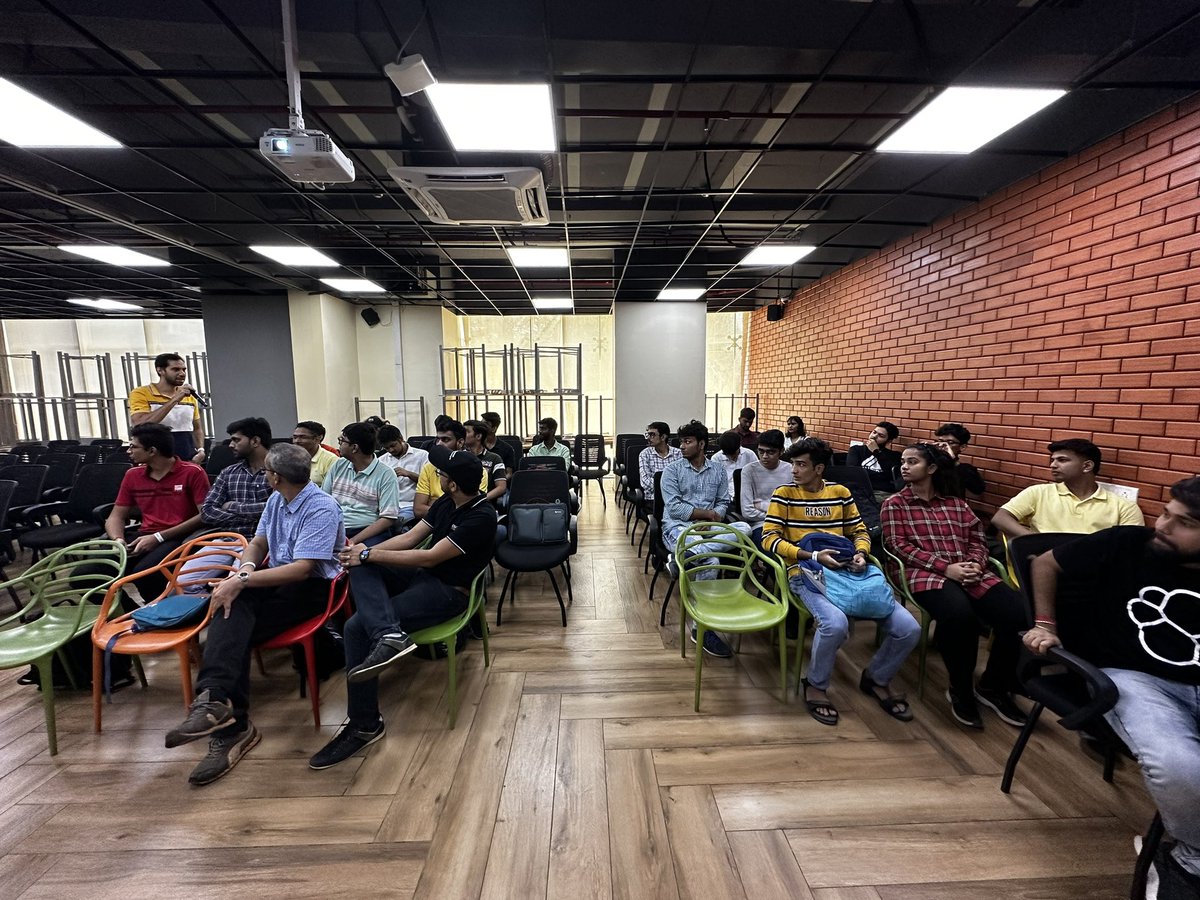 ElasticMumbai's tweet image. Started with the @elastic October Meetup Mumbai
Happy to host elastic enthusiasts for a day packed with learning and networking
#elastic #elasticsearch #Mumbai #developercommunity #community
