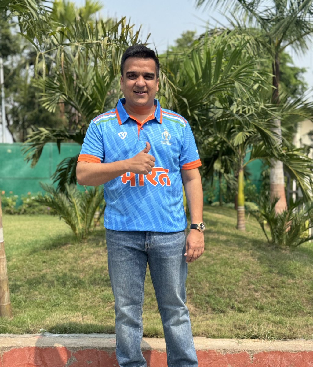 Lucks and wishes!

Supporting Team #Bharat 🇮🇳