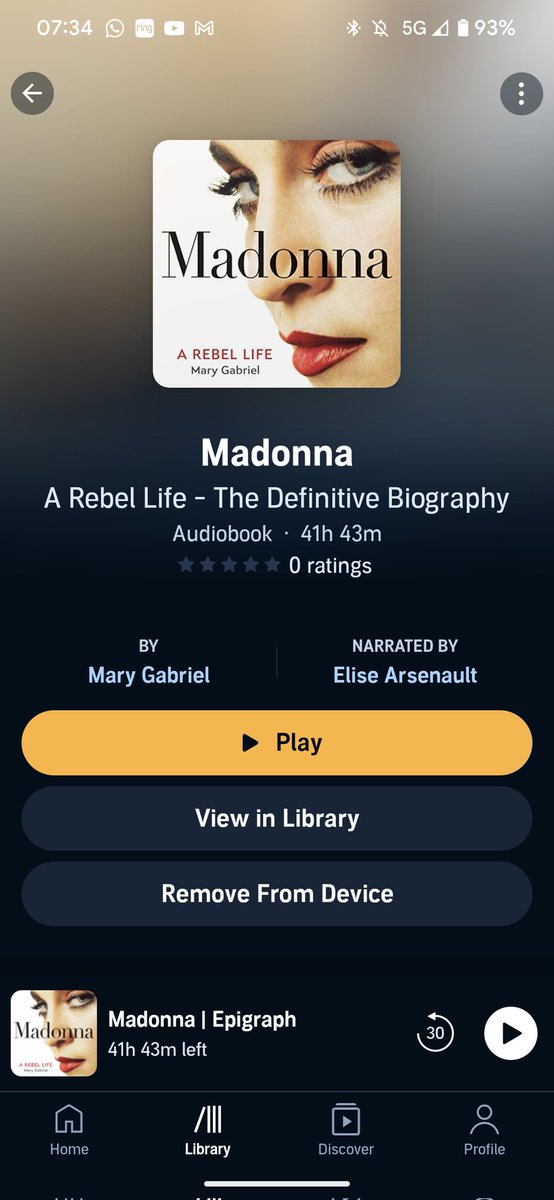 LisaJazz's tweet image. Today's listening for the bus trip to London
@Madonna #CelebrationTour #MadonnaCelebrationTour
