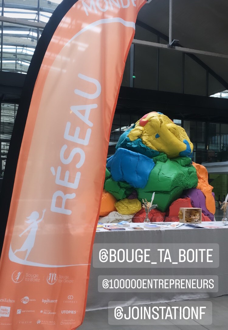 PretotMaud's tweet photo. Bravo @marieeloyfdeb &amp; la team @BougeTaBoite pour l’organisation de ce boostant #thinkbigher ! Merci pour ces interventions inspirantes @RaphaeleLeroy @mabanque_bnpp @1ElisaMoreno @GuillaumOuicare @AnthonyBabkine @diversidays @My_Little_Paris @lesechos @meetmymama @joinstationf https://t.co/PqxA02yXXW