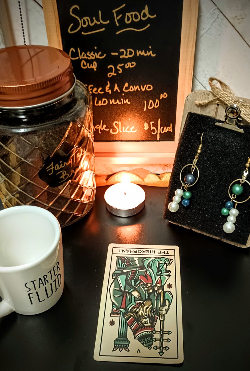 with_enchanted's tweet image. Self Read Starter Fluid

#selfread #startyourday #starterfluid #coffeetalktarot