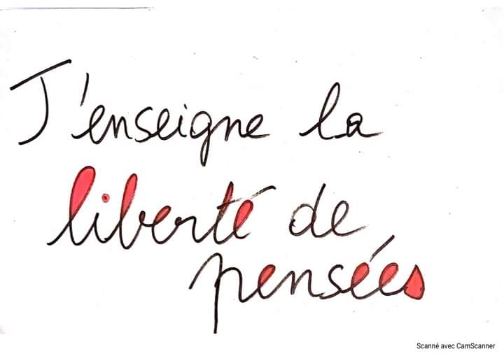 Une nouvelle fois les enseignants et la communauté éducative sont frappés par le terrorisme.  Rien ne peut expliquer ce geste. 
Faisons vivre l'esprit critique dans notre enseignement pour constituer un rempart au sectarisme et aux idéologies nauséabondes.
#SamuelPaty 
#Arras