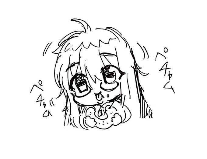 ドーナツを食らう ゆたりさん‼️ 