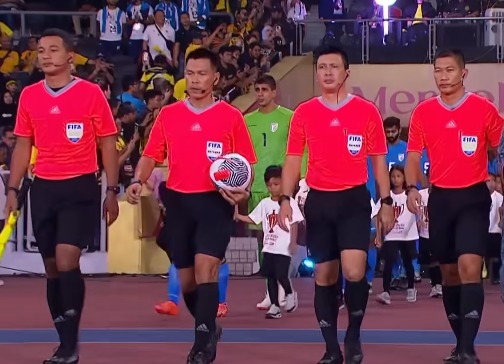 FahadShaikh003's tweet photo. Man of the match goes to these clowns 🤡
#IndianFootball #BlueTigers #MASIND https://t.co/Uk4rBp4pSy