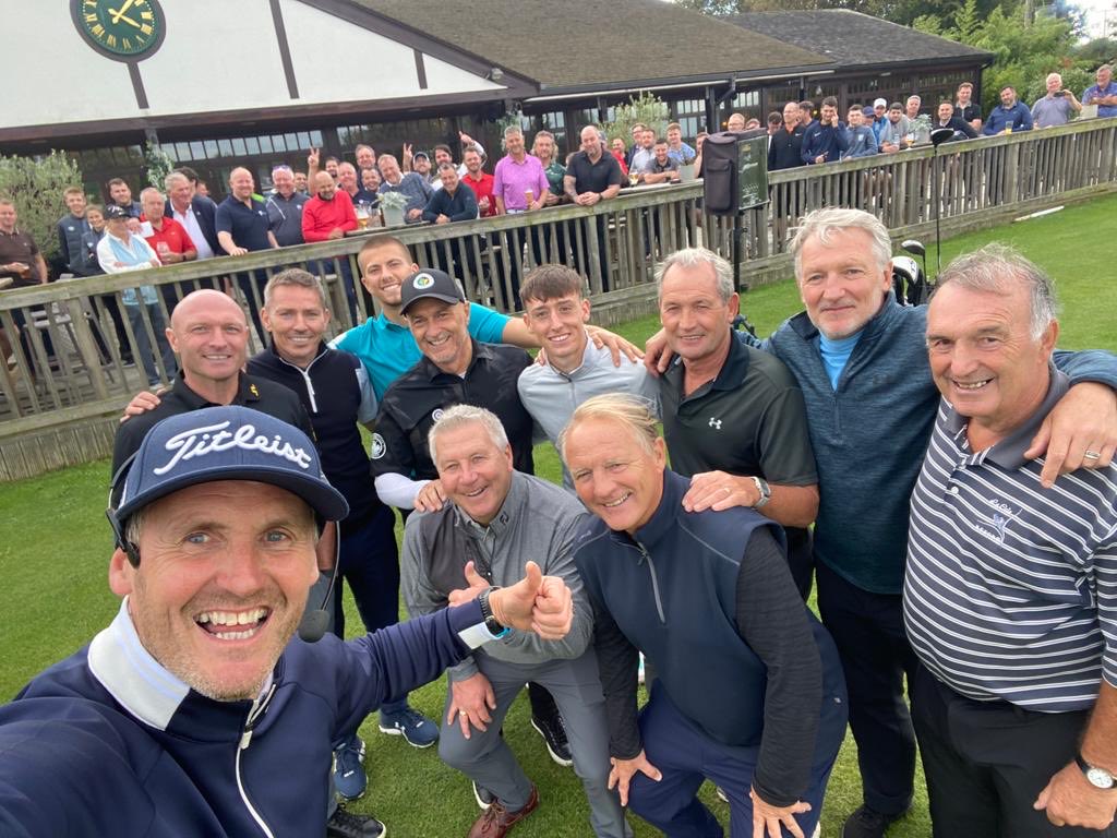 ⁦@ITFCFoundation⁩ & ⁦@futurestars15⁩ Golf Day at ⁦@HintleshamGC⁩ with the top man ⁦@KCarpenterGolf⁩ Another brilliant day at such a great golf club. Thanks to everyone who took part…. 👏⛳️