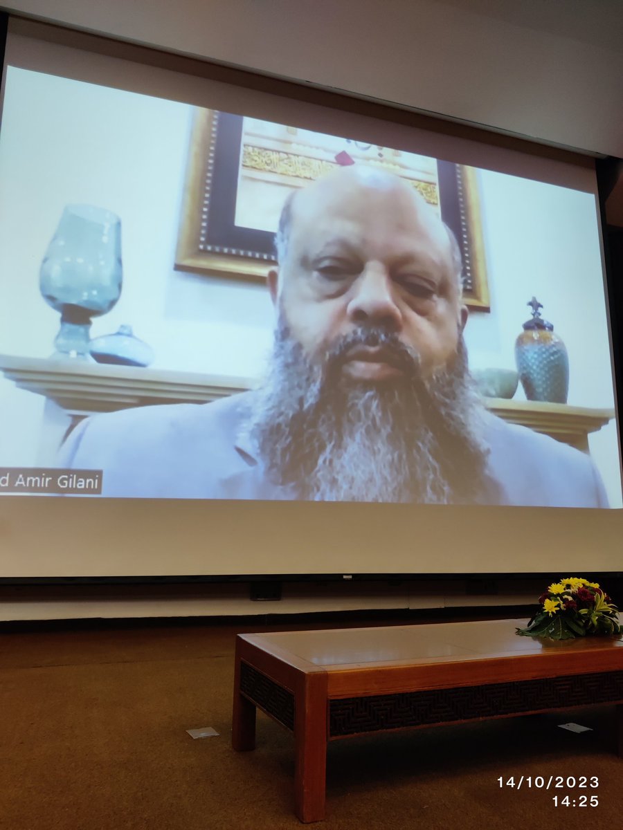 Dr Syed Amir Gillani Rector Ibadat University and Prorector #universityoflahore talking about Allied Health Professionals Accreditation in our conference #AHPsDay #AHPsDay2023 #AHPDay2023