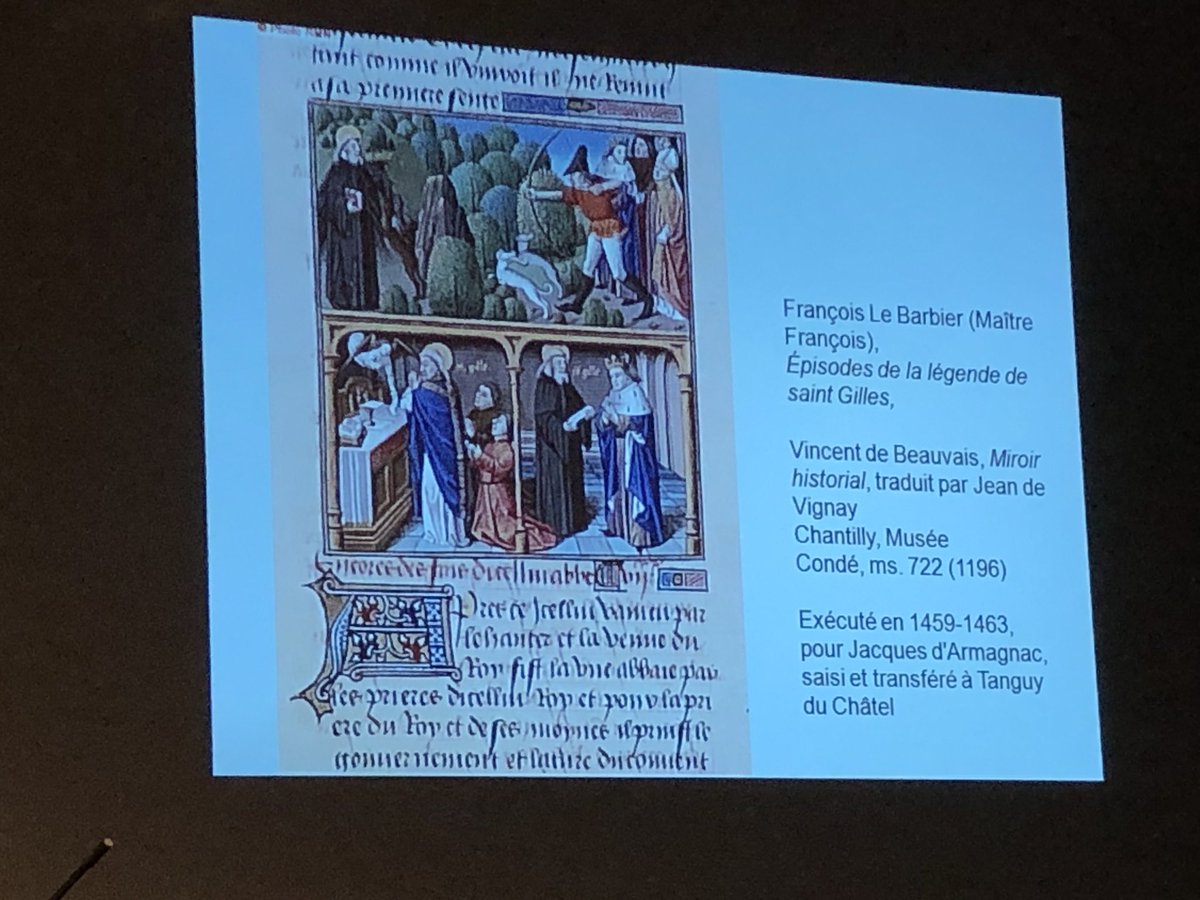 Colloque Louis XI à Langeais : une singulière dévotion du roi à Saint-Gilles qui fait un don à St-Gilles en Normandie après la naissance du dauphin. Culte toujours très actif de nos jours