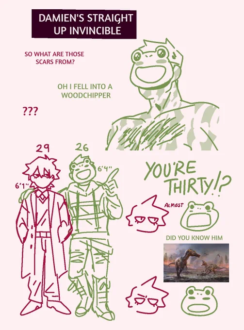 [ OC ] unamusedyams be like....let's put these unrelated freaks in a situation 