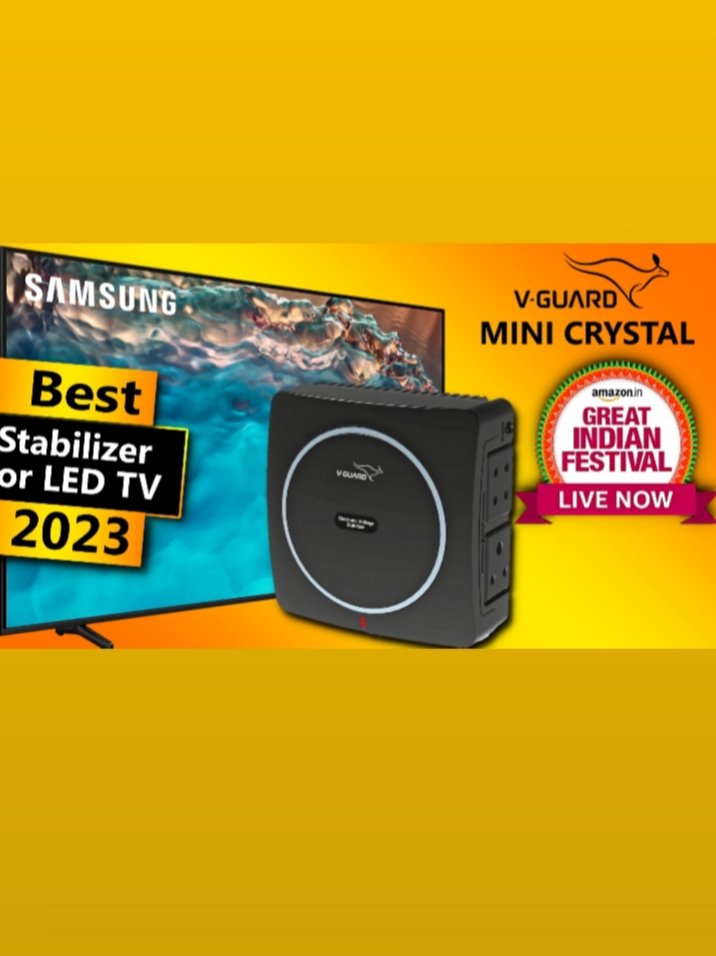 Best Stabilizer for Smart TV 32 inch 43 inch 55 inch for Samsung Xiaomi LG Mi Sony LED | V-Guard Mini Crystal Supreme TV Stabilizer | Applicable for Smart TV best offer price on amazon
youtu.be/vZHNov1FKi0

#stabilizer #AmazonGreatIndianFestival2023