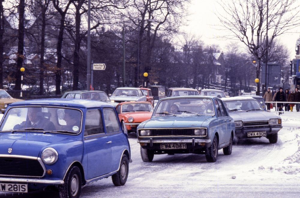 Hunter, Hillman Hunter (looks like a GT)... Reserved. 

#NotLongNow #Snowmageddon