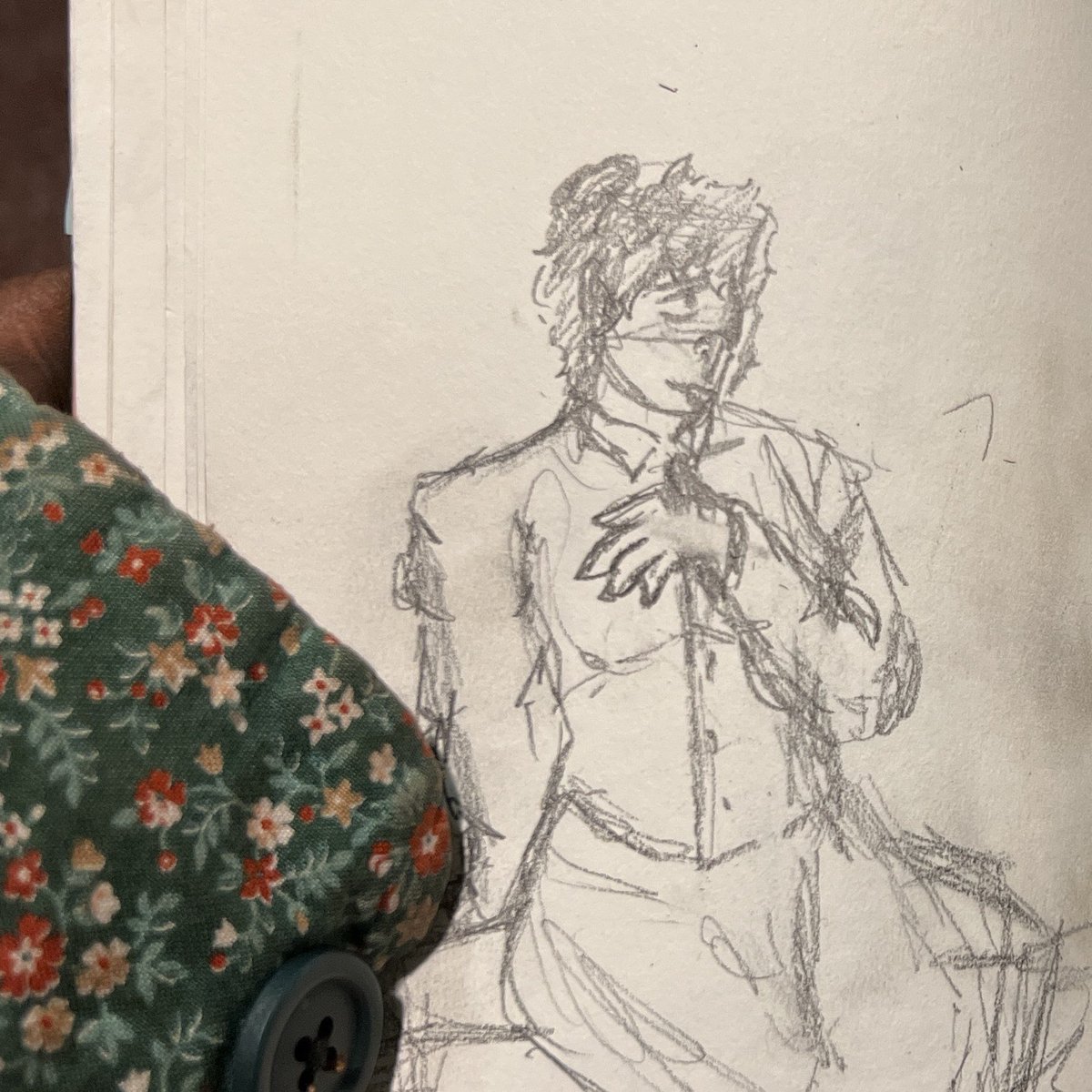R4T_PNG_'s tweet photo. I lied unfortunately, BUT I have something to show involving my favorite OC of mine. Trying to draw a full on thing on a tiny sketchbook hard. Also motivation dying unfortunately https://t.co/VWDfjZsOjg
