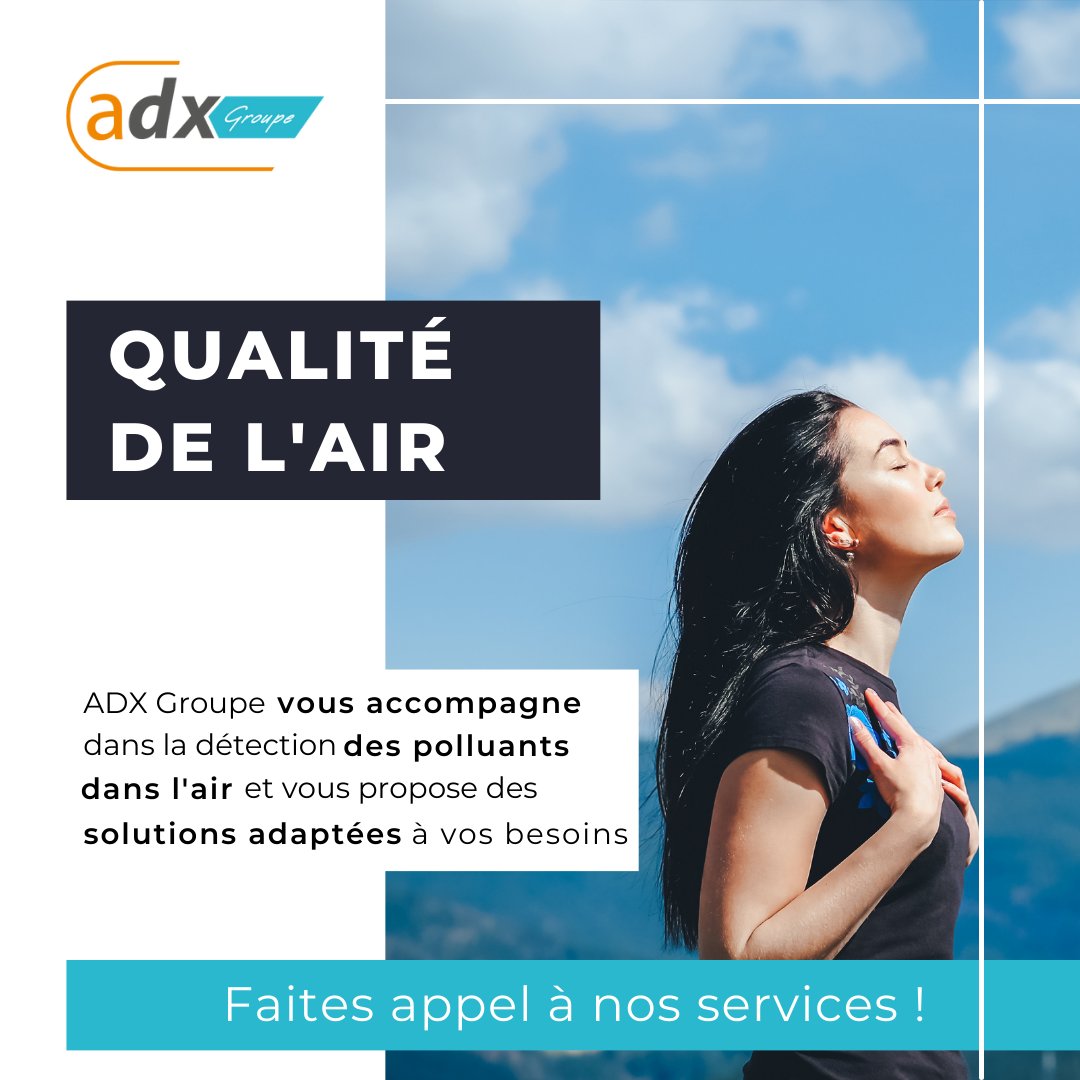 AdxGroupe's tweet image. 🌬 #JNQA - Célébrons un air plus sain! 🙏

ADX Groupe vous aide à créer des espaces sains avec des évaluations de qualité de l&apos;air, analyses d&apos;amiante, plomb et radon. 

Plus d&apos;informations 👉 adx-groupe.com/metiers/qualit… 

#PourUnAvenirDurable #QualitéDeLair #RespironsMieux