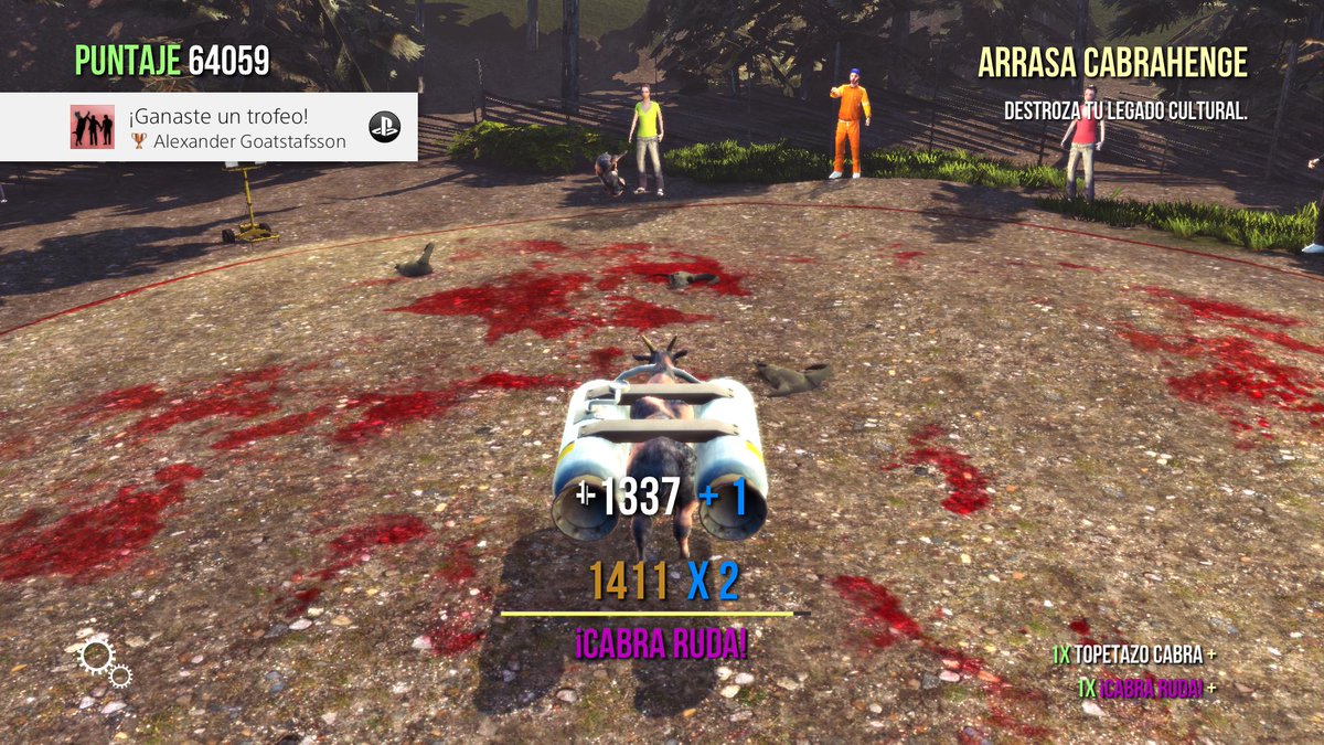 OilPeppermint's tweet photo. #GoatSimulator #PS4share https://t.co/sWUgIQijM5