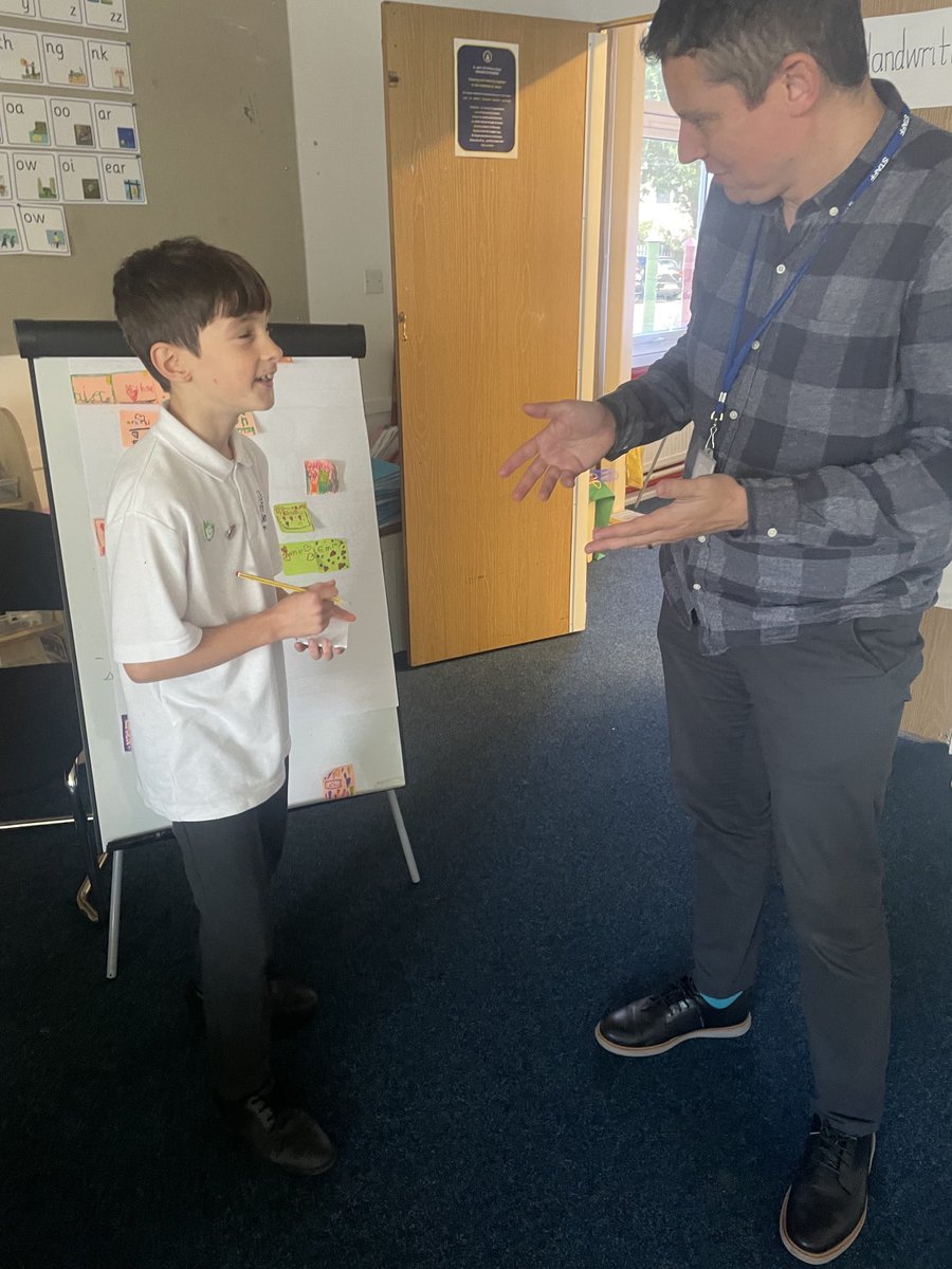 St_Johns_RC's tweet image. Our young curriculum leaders got going this week by introducing themselves to their staff subject leader. They were finding out about the priorities in their subject and starting to think of a way to help improve it. Science looks to be in good hands here! #learningdetectives