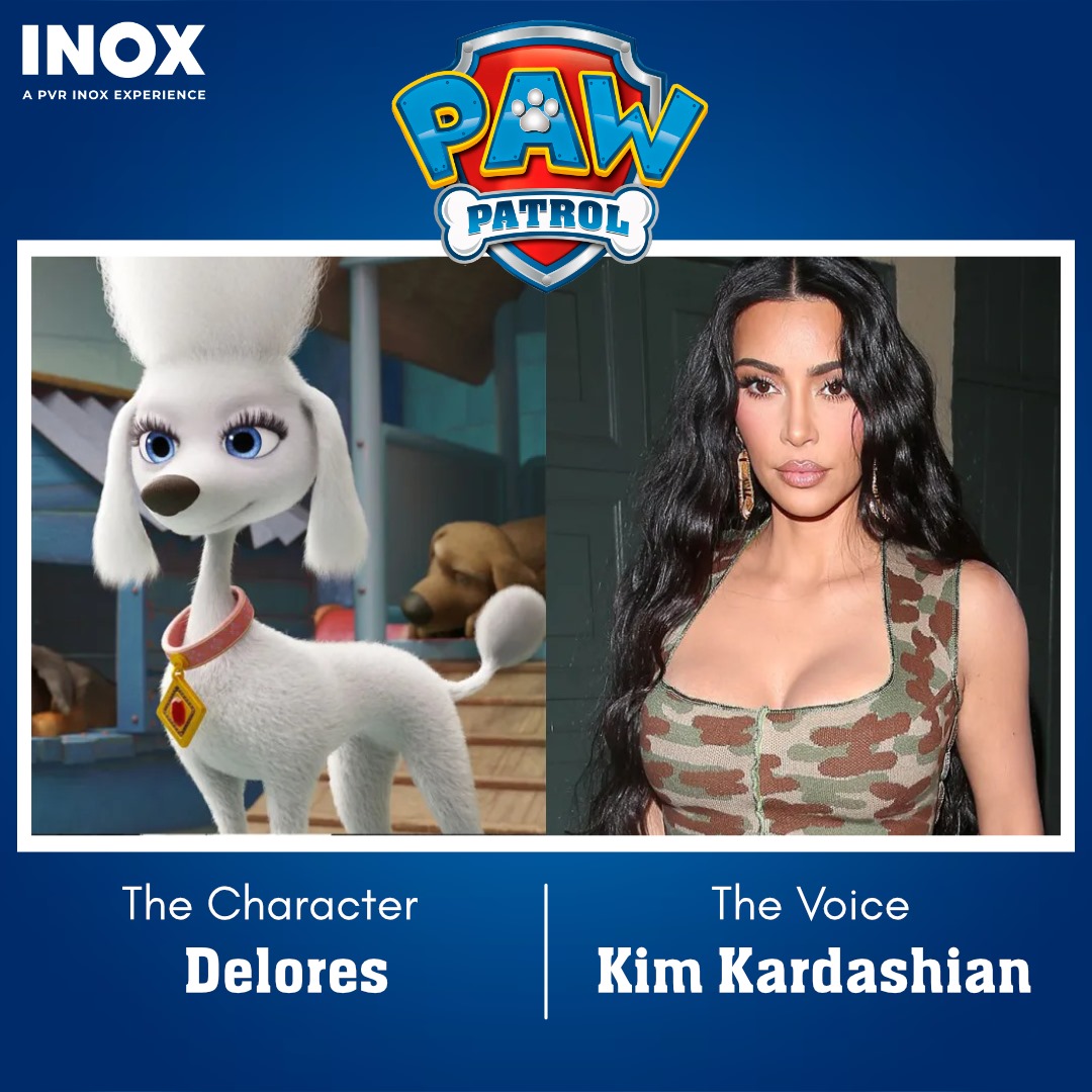 INOXMovies's tweet photo. Meet the voices behind the characters of PAW Patrol: The Mighty Movie!
.
#PAWPatrolTheMightyMovie screening now at #INOX! 🐶
.
#PAWPatrol #NewRelease #UpcomingRelease #Chase #Ryder #WillBrisbin #Kendra #YaraShahidi #Liberty #MarsaiMartin #Delores #KimKadarshian #Animated #Kiddles #Kids #Entertainment
@PAWPatrolMovie @ParamountPics @Nickelodeon