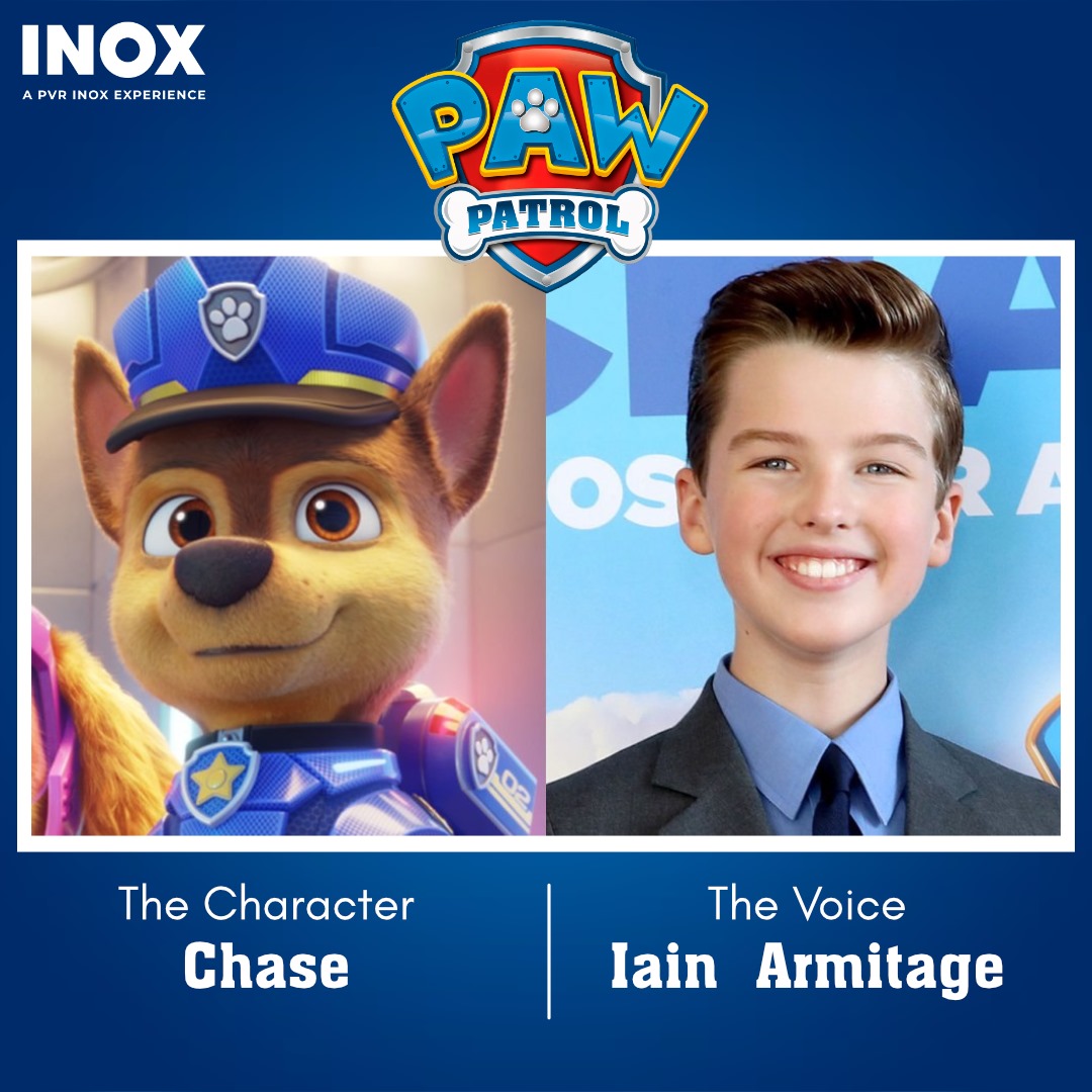 INOXMovies's tweet photo. Meet the voices behind the characters of PAW Patrol: The Mighty Movie!
.
#PAWPatrolTheMightyMovie screening now at #INOX! 🐶
.
#PAWPatrol #NewRelease #UpcomingRelease #Chase #Ryder #WillBrisbin #Kendra #YaraShahidi #Liberty #MarsaiMartin #Delores #KimKadarshian #Animated #Kiddles #Kids #Entertainment
@PAWPatrolMovie @ParamountPics @Nickelodeon