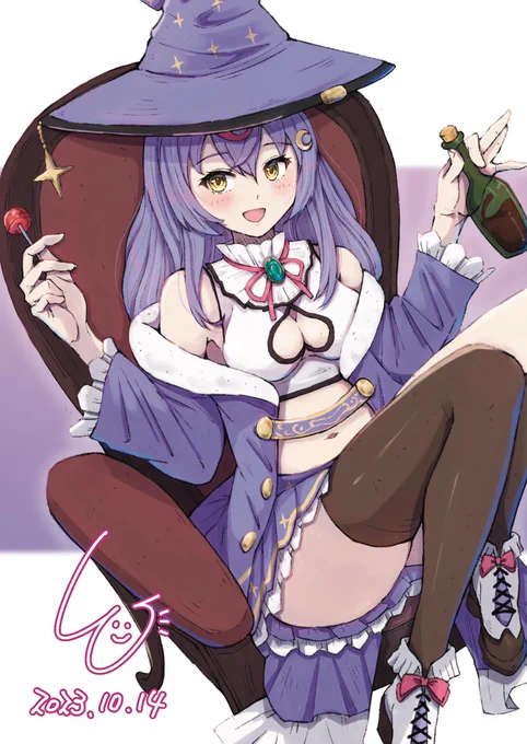 Skebにてご依頼頂きました、Vtuberのリリィ=クロフォードちゃんです!(∩'∀`)∩ そういえば前にVtuberの方を描いたな～と思って調べたら、約3年ぶりで久々でしたw それではこの度のご依頼ありがとうございました!