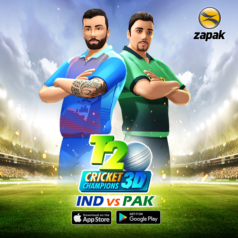 🔥🏏 Get ready for the epic World Championship Rivalry, The Zapak T20 Cricket Champions 3D delivers the pulse-pounding excitement you've been craving. Step onto the pitch, lead your heroes, and etch your name in cricket history. onelink.to/yk48jn
#INDvsPAK #WorldCup2023