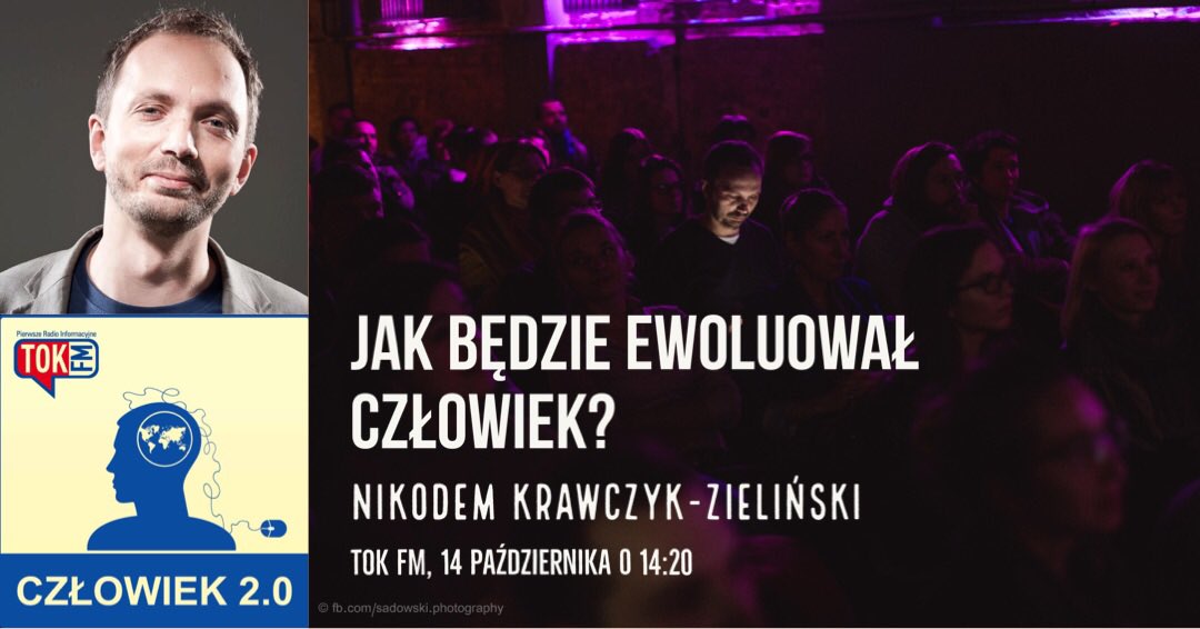 stradowski's tweet photo. Dziś o godz. 14:20 i 14:40 porozmawiam w @Radio_TOK_FM z Nikodemem Krawczykiem-Zielińskim 📻 @cnkopernik #człowiek #ewolucja #biologia #anatomia #biotechnologia #technologia #medycyna #narządy #implanty #protezy #etyka #radio #tokfm #radiotokfm #Czlowiek20 #podcast #talkshow https://t.co/jHlx1FpLHn
