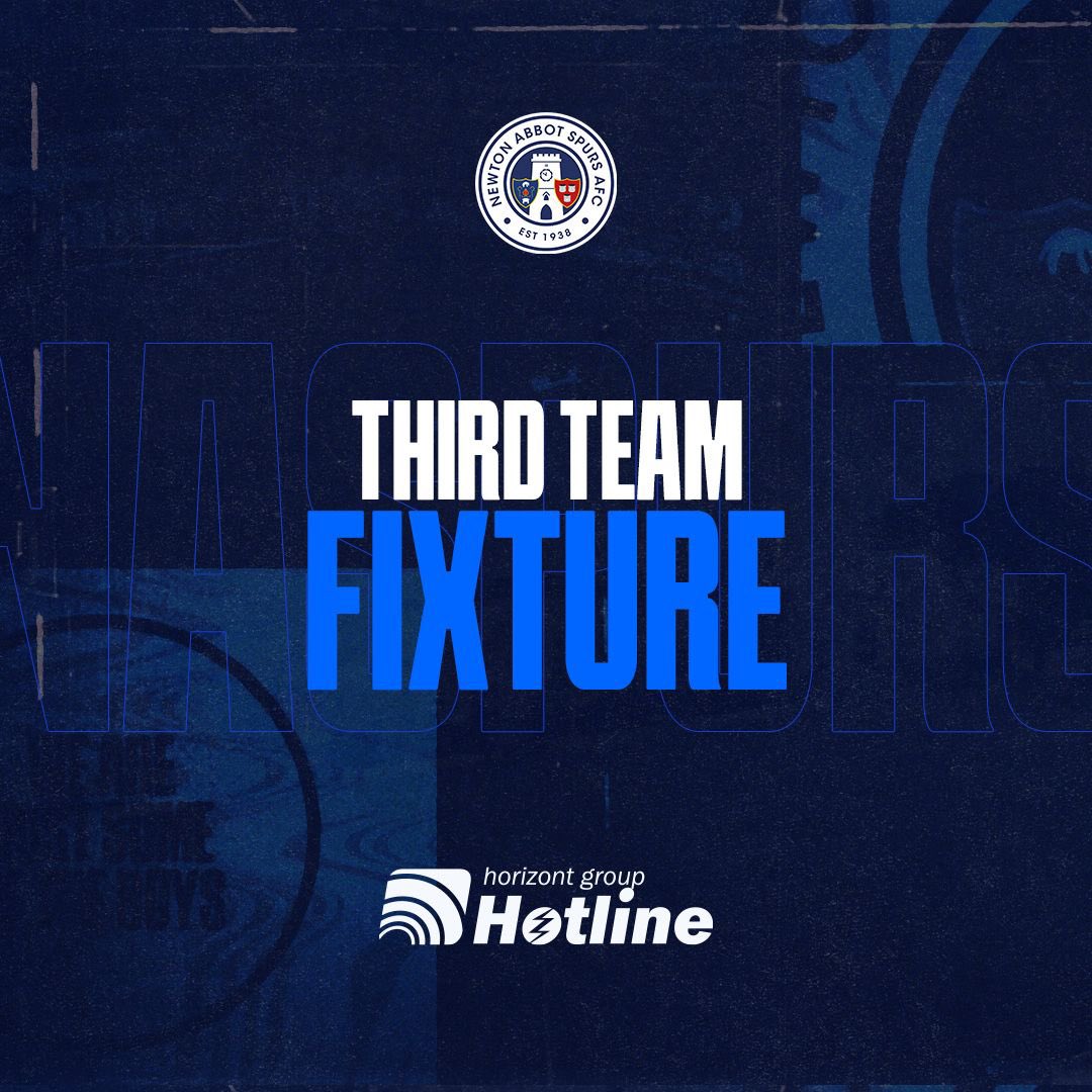 NewtonSpurs's tweet image. ⚽️🔵 THIRD TEAM FIXTURE 🔵⚽️

📆 Saturday 14th October
🆚 @ChudleighAth Res
🏆 Fred Hewings Cup
🏟 Chuley Road
⏰ 14:00

The 3rds host Chudleigh reserves in the 1st round of the cup today. The boys will need to be on it from the start today in order to progress through. #COYS 💙
