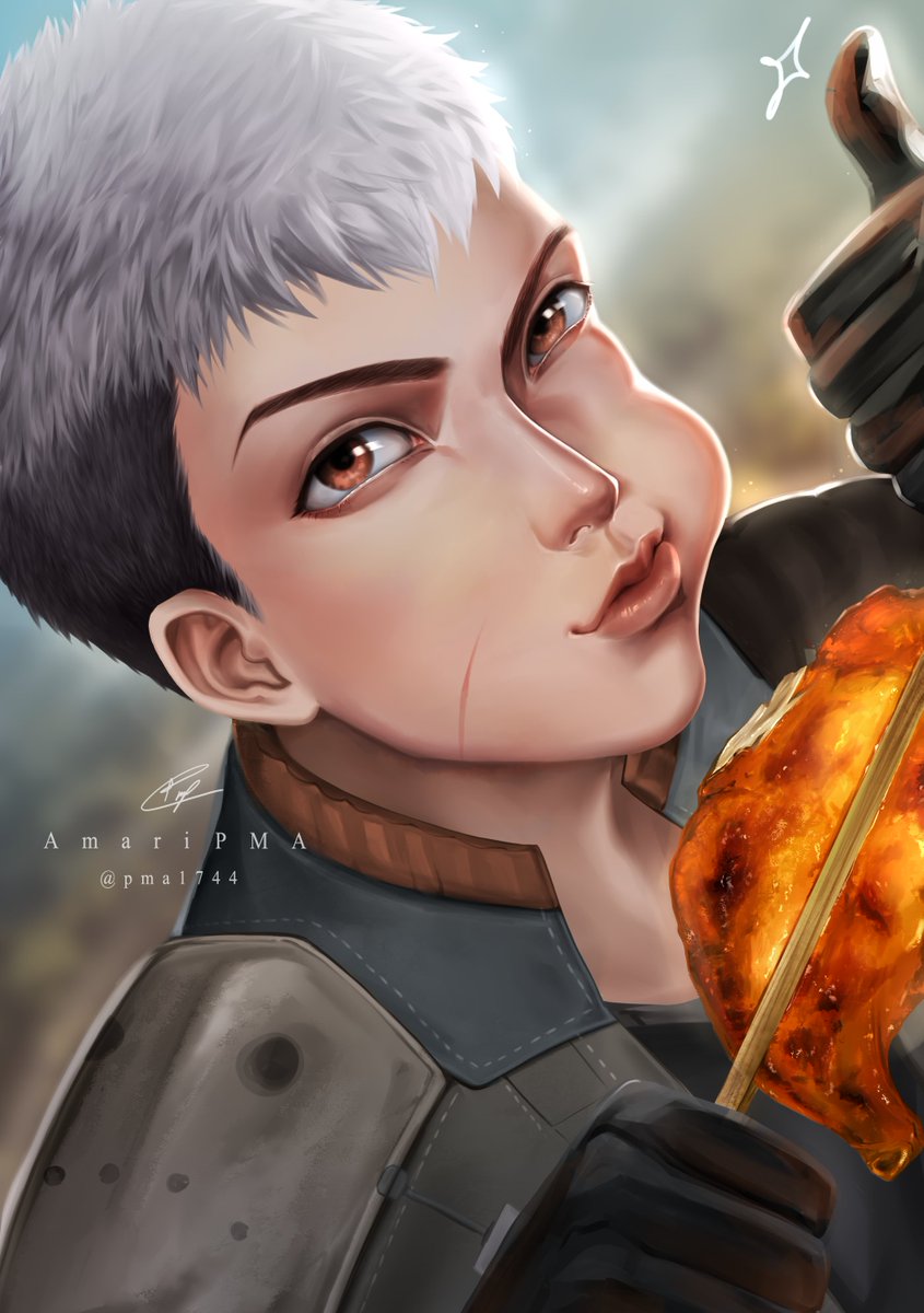 มาแปะแฟนอาร์ตเจ้าลิงวายุกับไก่ย่างของโปรดค้าบ
#นักรบมนตรา #นักรบมนตราตํานานแปดดวงจันทร์ #MantraWarriorTHMovie