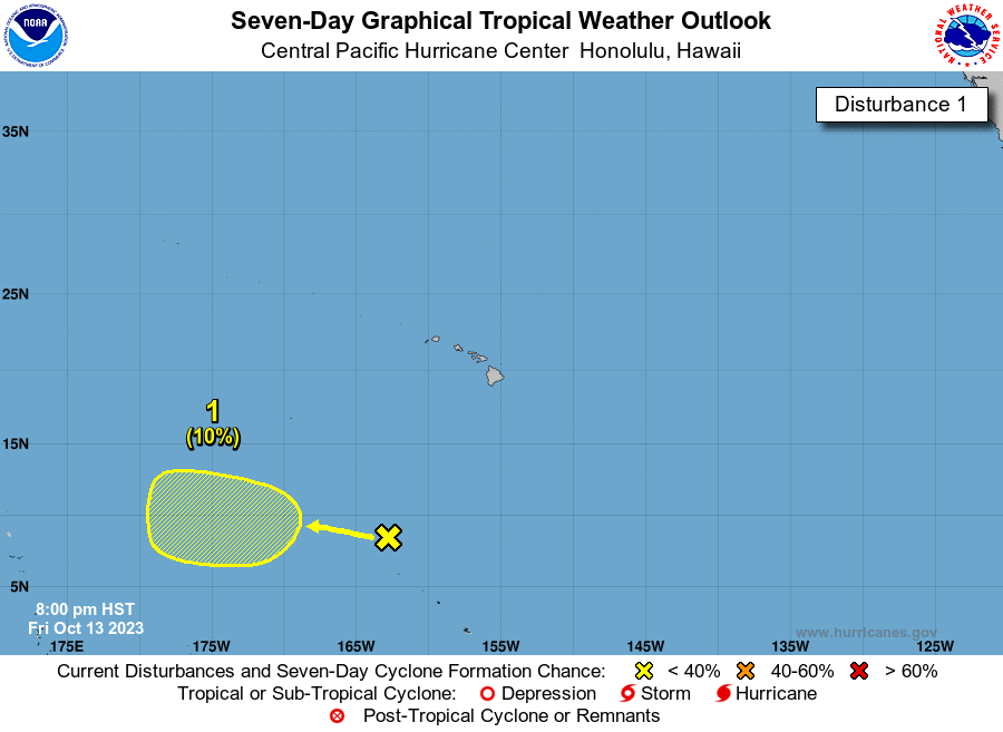 LimWeather's tweet photo. D137 CPAC #HurricaneSeason2023 2am EDT
#Invest92C has a 10% chance in 7d to become a TC in CPAC SW of #Hawaii, no land threat expected
#tropicswx #Wxtwitter #HIwx #HurricaneSeason #92C #CP92 https://t.co/IwdRBhXhI4