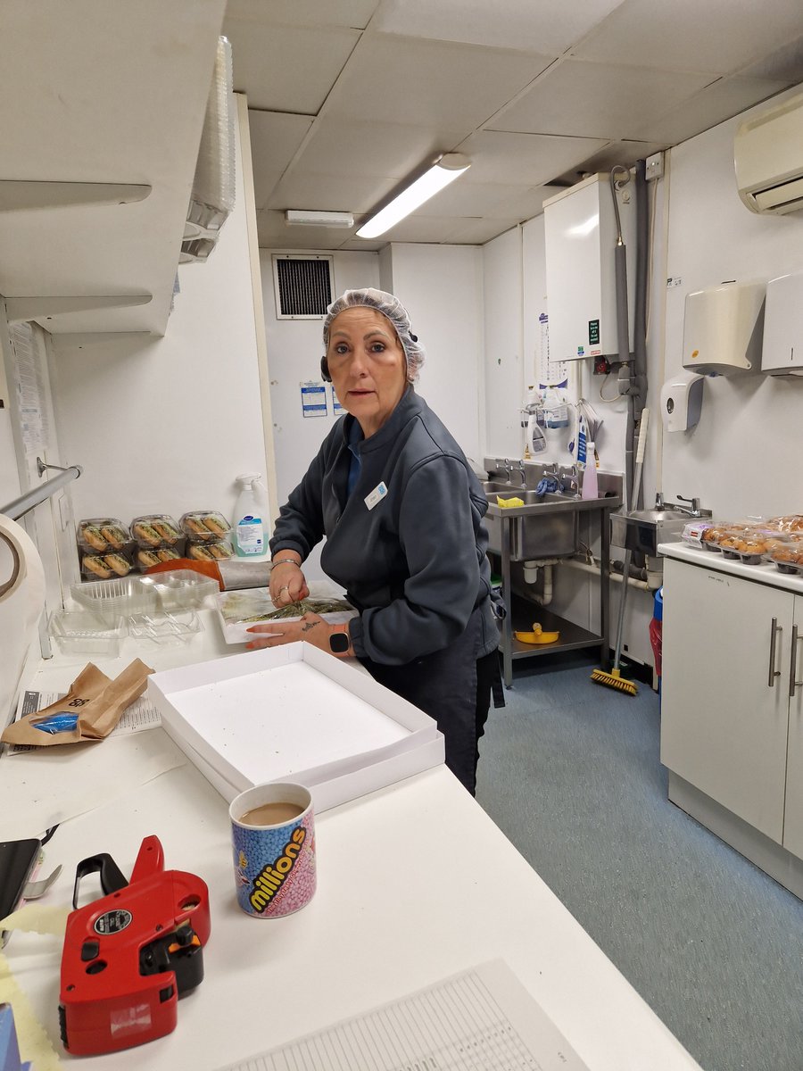 Thanks to Jenny for stepping in for us last week, covering a memeber of the team that was poorly and baking like mad to support store sales! Simply superb! Sorry about the pic Jenny snapped you  unaware #coopradio <a href="/coopuk/">Co-op</a>
