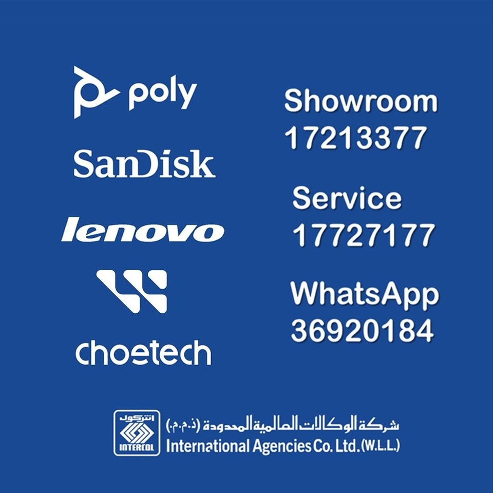 elecs_intercol's tweet photo. Welcome to our INTERCOL showroom\ Service for #Poly, #SanDisk, #WD, #Choetech & #Lenovo
* Showroom: Manama near Bab Al Bahrain, Tel 17213377, WhatsApp 36920184.
* Service: Mina Salman industrial area Tel 17727177.
#Service #Showroom #Care #INTERCOL #Bahrain https://t.co/zVzvEbXdkQ