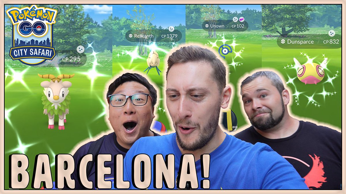 #PokemonGOCitySafari #Barcelona was an incredible sesh! 
Friday brought so many awesome #ShinyPokemon ✨
AND my 500,000th #Pokemon catch in the game!🔥

Thanks everyone who was with us &amp; said hello on the Friday! Bring on Saturday 💪🏻🥳✨

Watch Now👉🏻👉🏻 youtu.be/d7Ke7DrThJw?si…