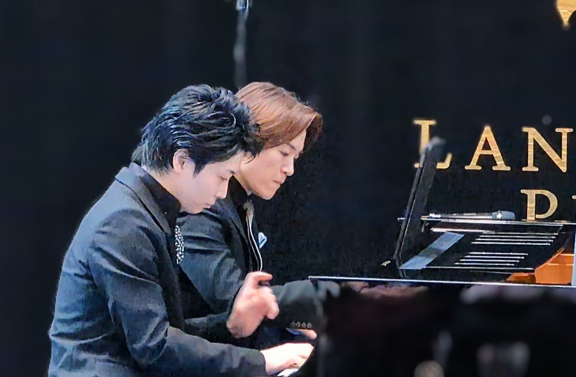 pianofes's tweet photo. ◤10/14 第4部 終演しました◢

🎹 米津真浩 @YonezuTadahiro
🎹 小瀧俊治 @ToshiharuKotaki

ビゼー=森亮平：カルメンファンタジー
モーツァルト=林そよか：トルコ行進曲
ピアソラ：リベルタンゴ
ローゼンブラット：2つのロシアの主題によるコンチェルティーノ
他

#mmpf2023 https://t.co/e4I3hsQmv3