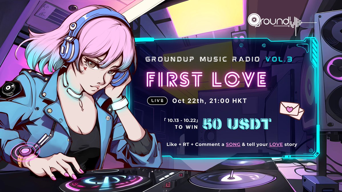 Music Radio Vol.3 - First Love💕 Which song reminds you of your first love? Did it bring back some unforgettable memories? 🏆50 USDT: ❤️+RT+ Comment on love songs, lyrics, photos, or your love story! And we will hold a space event on Oct 22 to tell love stories through music.