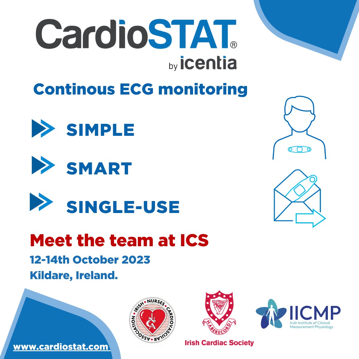 IcentiaUK's tweet photo. The final day at #ICSAGM2023 so please pop by if you've not had a look at our affordable, simple &amp; transformative #cardiacmonitoring solution. 

Bíodh cruinniú maith agat

#INCA #IICMP #holtermonitor #ECG #patientsfirst #digitalhealth https://t.co/Ii7lQ9yD9w