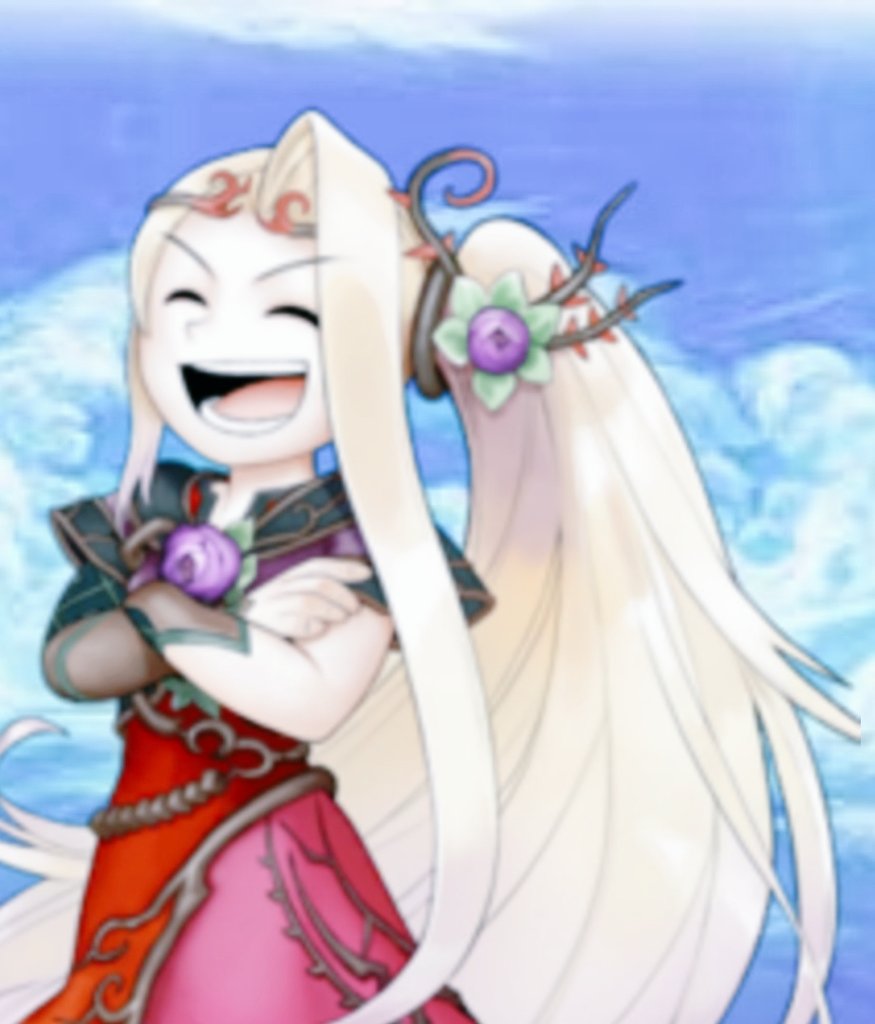 '

Hey  now—. . . anger  isn't  good  for  the  skin .

Imagining  an  old  lady  like  you  following  MY  beauty  routine  SOUNDS  LIKE  A  RIOT - ! ~