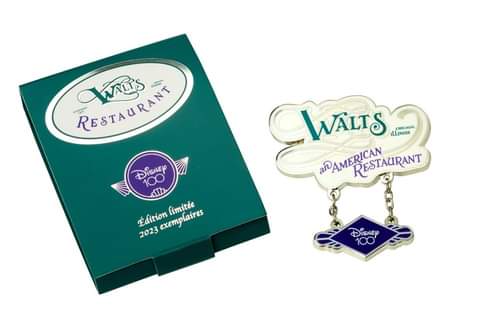 TonyVandecamp's tweet photo. Un pins collector est annoncé pour ce lundi 16 octobre à Disneyland Paris. Il n'est réservé qu'aux clients déjeunant au Walt's - an American Restaurant EL 2023 exemplaires. https://t.co/xyHYM9PcYa