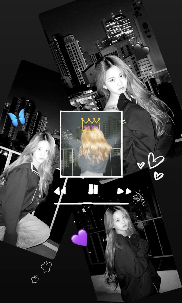 CSR_offcl's tweet photo. 마음이들의 배경화면 만들기🫣🖤

#첫사랑 #CSR #유나 #YUNA https://t.co/fB1EKq8psV
