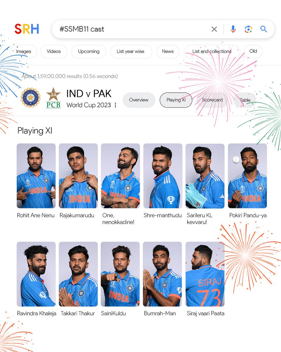 SunRisers's tweet photo. Biggest stadium in the world 🏟️ Biggest rivalry - #INDvPAK 🔥

Gearing up are your XI superstars of the day! 🌟 https://t.co/tIoN5gUztb