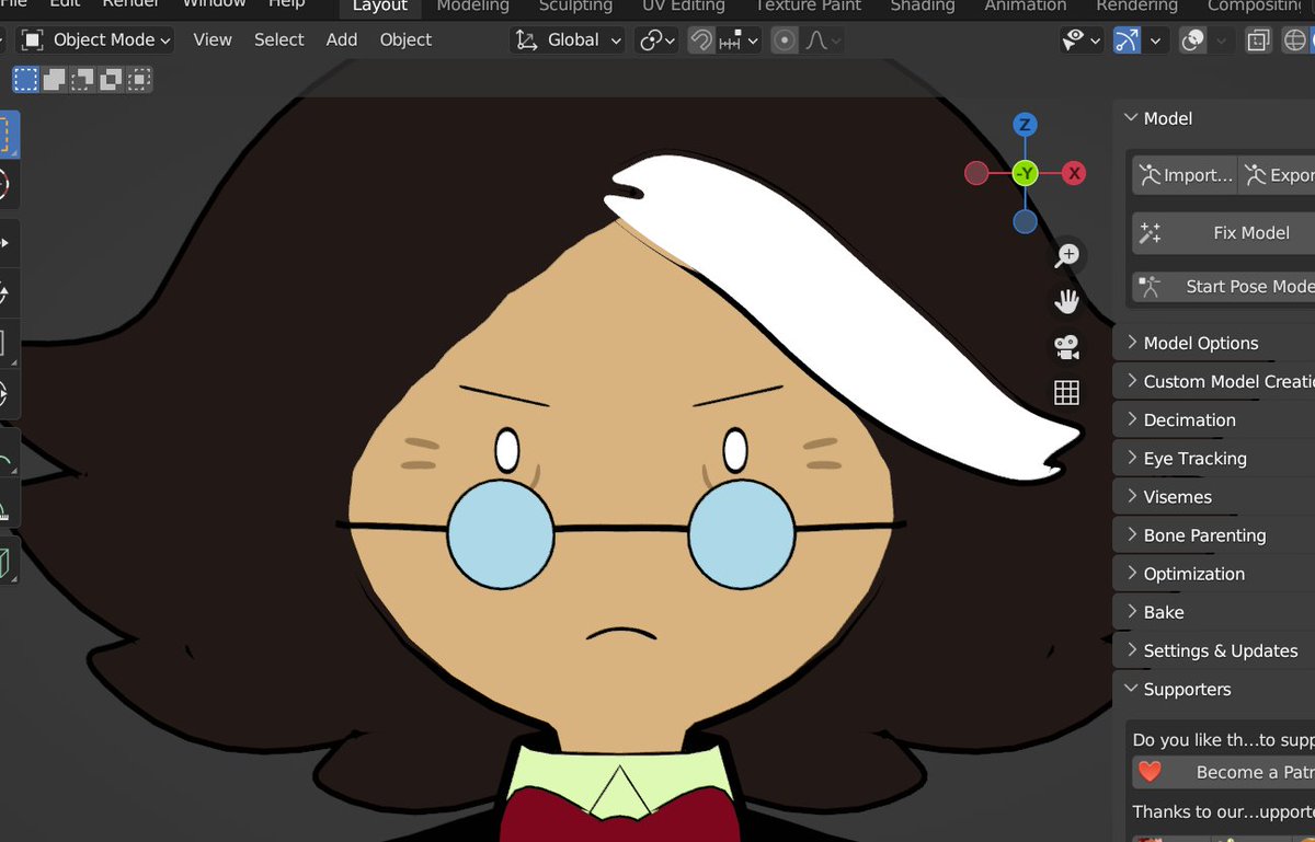Lemon_Sprite15's tweet photo. Simon Model is done and uploaded too VR chat as a public. model is purchasable on my discord "lemonsprite." More Fionna and cake models are on the way! #FionnaandCake #FionnaandCakefanart #3dmodeling #VRC #simonpetrikovfanart #SimonPetrikov https://t.co/YphUvIMrYY
