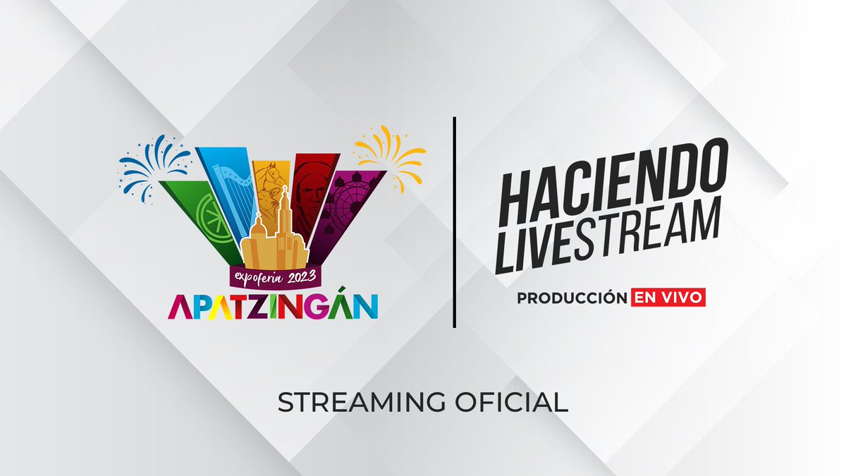 Mañana (o al rato más bien) regresamos a #Apatzingán, a transmitir en vivo la inauguración de la Expo Feria Octubrina, siendo la tercera vez que vamos para aquél municipio tierracalentano de #Michoacán.

Gracias al Gobierno municipal por confiar en nuestro concepto de producción.