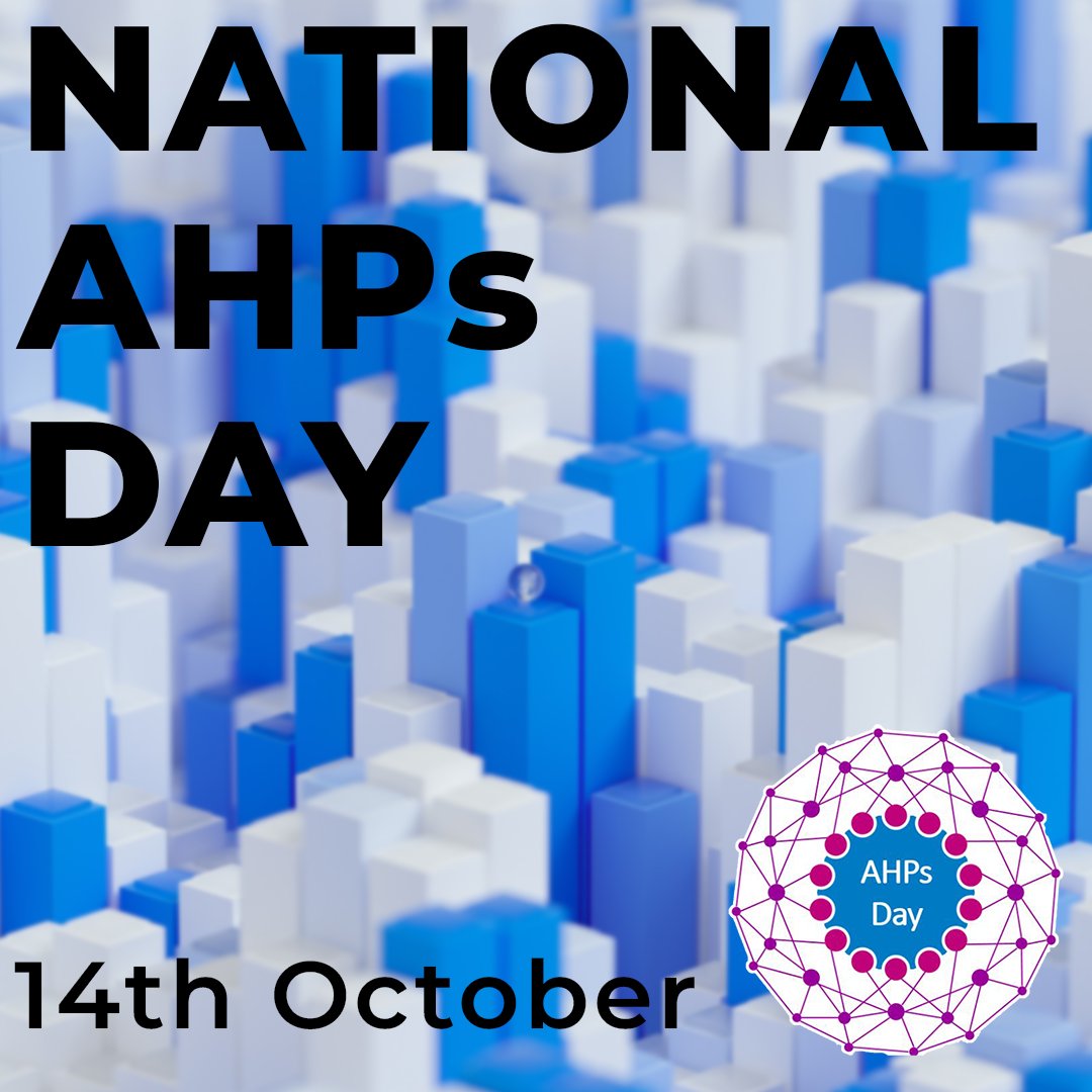 Happy AHP Day 💞💜💙🤎🖤💚🤍👌🏾🎂🍰🍮
#AHPsDay2023 #AHPDay  #AHPsDeliver