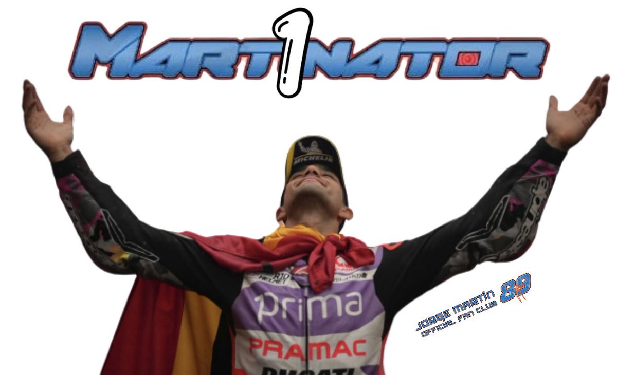 fcjorgemartin's tweet photo. Sin palabras!!! Lideres en todo!!
Grandisimo Jorge.
P1
#IndonesianGP
@89jorgemartin
#FanClubJorgeMartin
#JM89 #JM88Forever
#Martinator #CabezaYGas #Sangre #FamilyJM #PrimaPramacRacing #ForzaDucati #MotoGP https://t.co/hFO4UuHn6Y