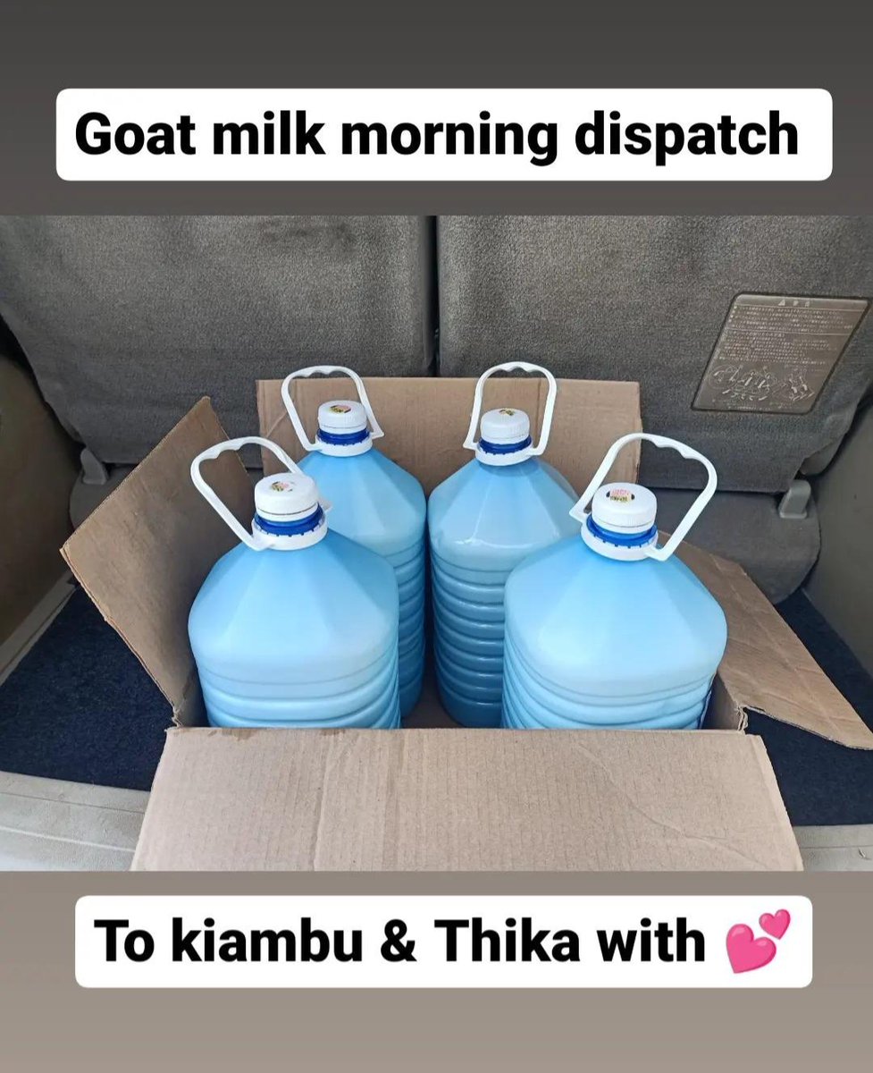 Ev4nx's tweet photo. We are grateful to all our clients for the love 💕 We pride ourself in supplying high quality organic goat milk &amp; yoghurt. Contact us on 0723312569. https://t.co/8GdjoCLQUj