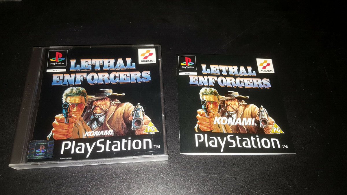 Gamescollection's tweet photo. https://t.co/Vsj7Klmy5S
Lethal Enforcers - EUR 🇪🇺
Playstation
#BuyItNow
#lethalenforcers #ps1 #psx #playstation #retrogame #retrogamer #retrogaming #ebay #auctions #videogames #konami https://t.co/IS1Vs8QsoA
