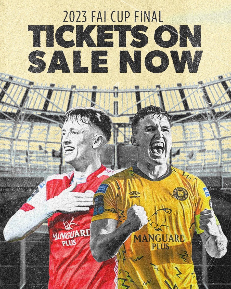 𝘾𝙪𝙥 𝙏𝙞𝙘𝙠𝙚𝙩𝙨 𝙐𝙥𝙙𝙖𝙩𝙚

Our entire allocation of tickets for the lower tier - North, East and West Stands - have sold out! Tickets remain for the Upper tiers, including Premium level. Get them now before they’re gone!

🎟️ ticketmaster.ie/sports-direct-…

#StPatsFC | #FAICup
