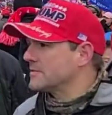 retiredtrnman's tweet photo. The #FBI has ID'd many who incited violence at the U.S. Capitol on January 6, but it still needs your help to bring others to justice. If the person in this photo looks familiar, submit a tip at https://t.co/LRUnRA40bG or 1-800-CALL-FBI, and mention photo #234-AFO. #DemVoice1 https://t.co/p7OU6cdeli