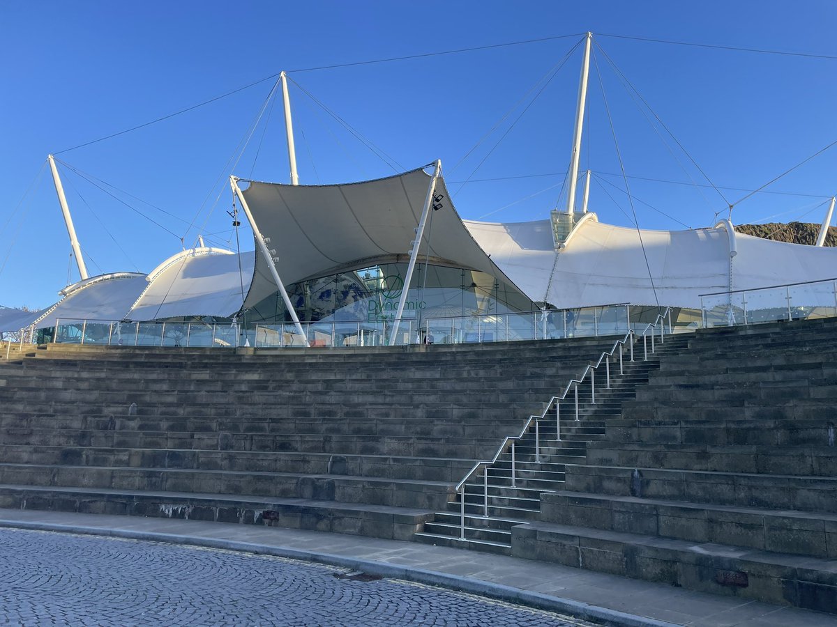 It’s another beautiful morning in Edinburgh! Time to get ready for day 2 of the #communitypsychologyfestival at Dynamic Earth