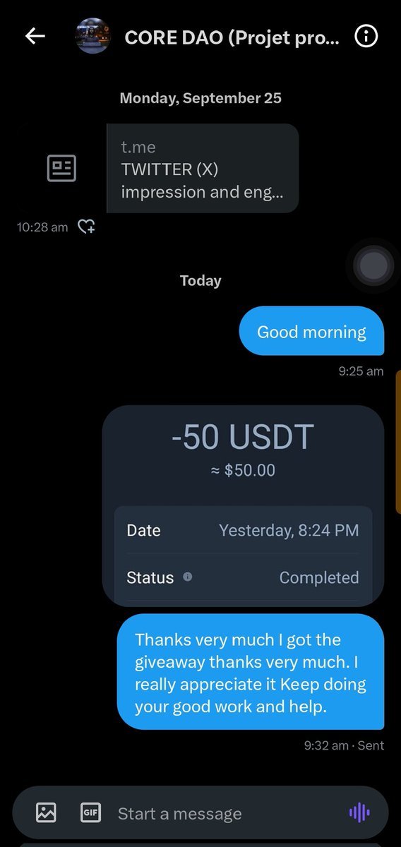 I really love the people you help and come back to say thank you. all my giveaways since this is the first to send feedback. you are welcome 👍you are lucky.
anyone can be lucky like this my follower all you need to do 
 on notification, like, repose comment; i will inbox you.