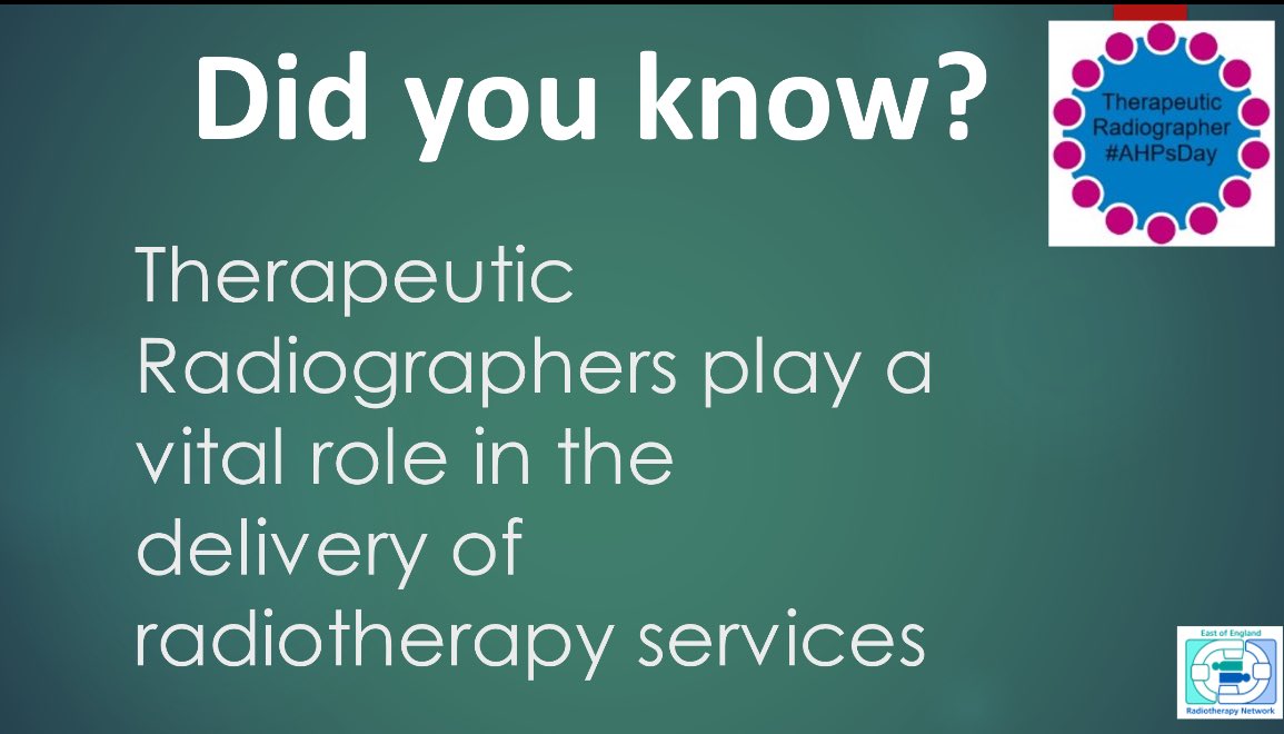 East of England Radiotherapy Network tweet media